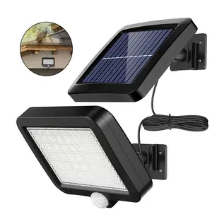 Vertak Split Solar Light with Solar Panel Waterproof IP65 Solar Wall Garden Lights with 120 Degree Beam Angle