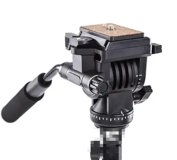 New Professional Video Head 3-way Fluid Drag Tripod Head Camcorder SLR Camera