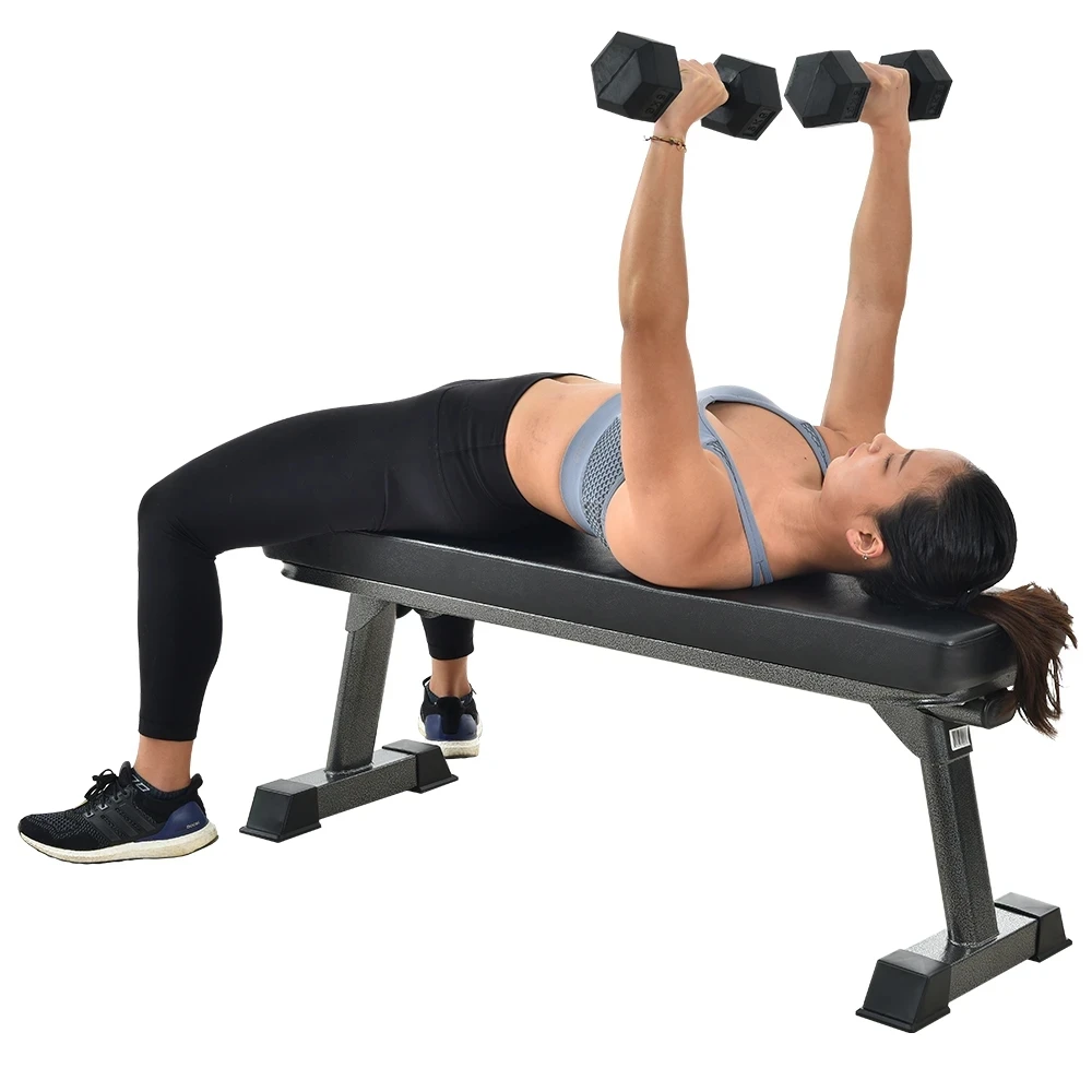 Multi Functional Gym Fitness Bench Outdoor Flat Sit up Adjustable Training Folding Decline Dumbbell Weight Benches & Rack Press