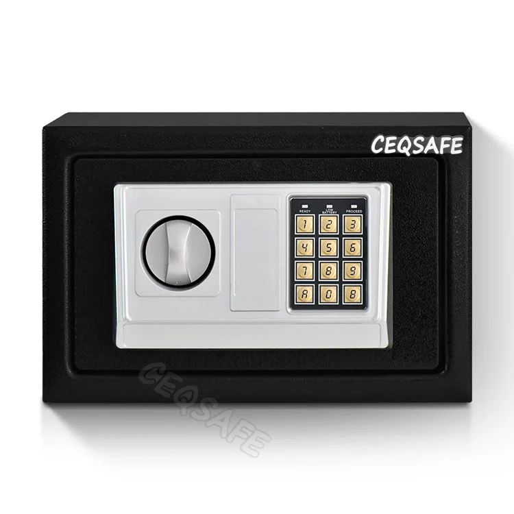 CEQSAFE Home Metal Steel Electronic Digital Security Combination Lock Kid Mini Safe factory