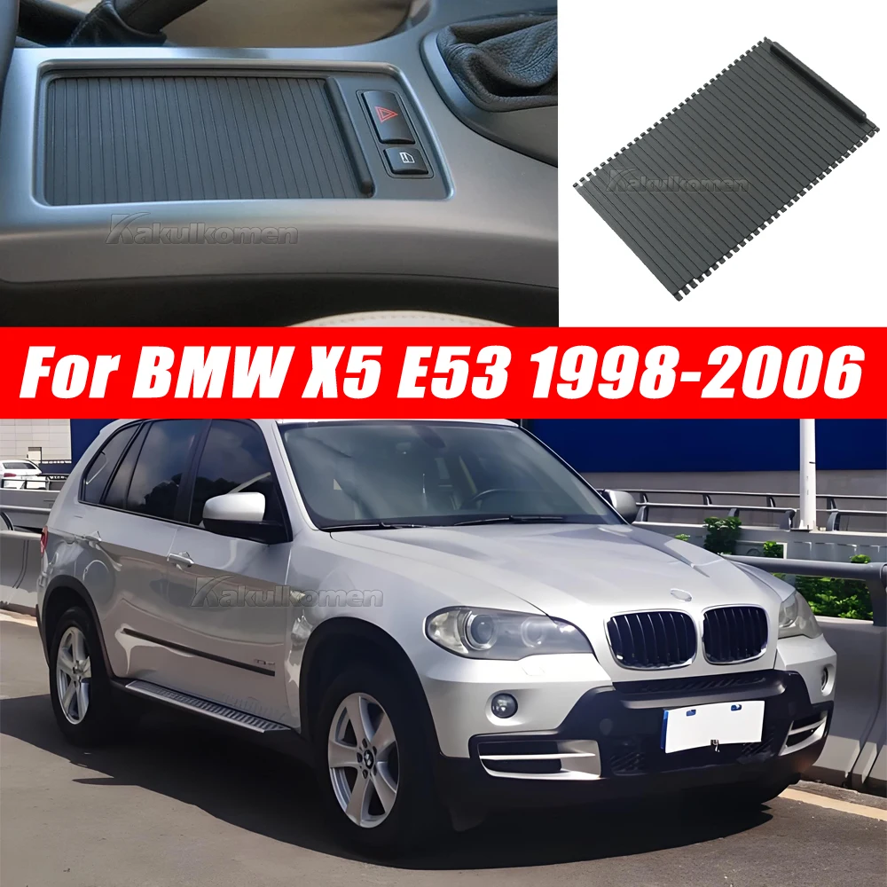 Gauche Noir Console Centrale Avant Avec Porte-gobelet D'eau Et Porte