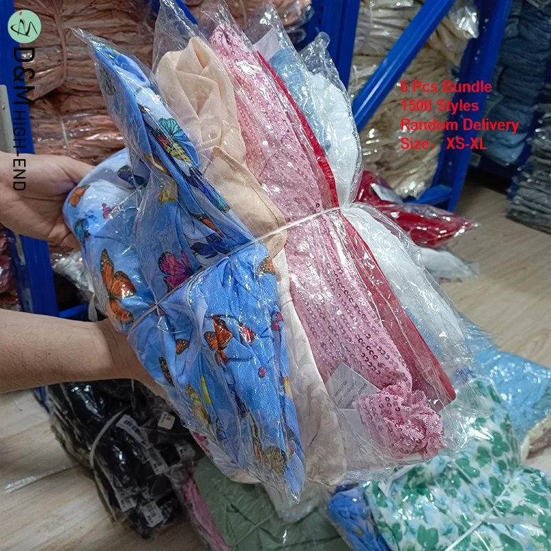 D&m Brand New Mixed Bales Vendor Stock Clothes High Quality Bulk