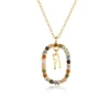 H gold neclace