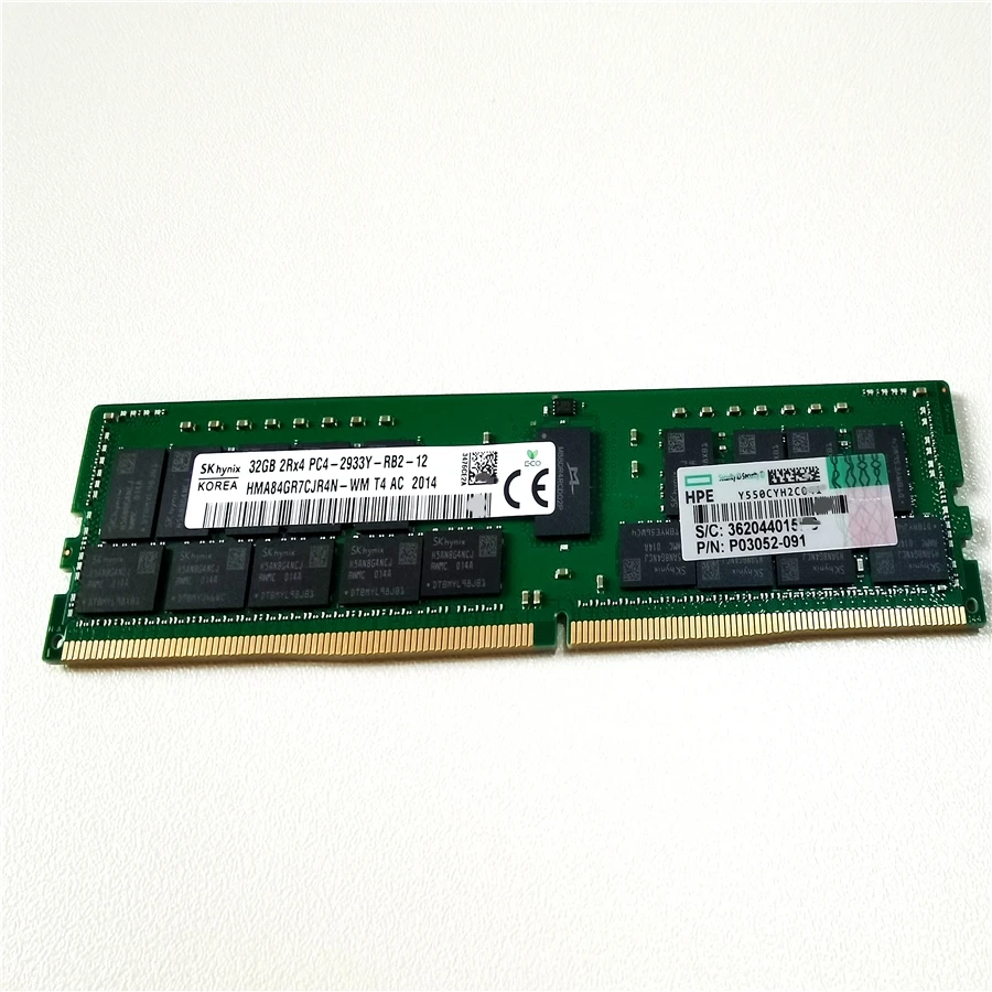 HPE P00924-B21 P03052-091 32GB 2RX4 PC4-2933Y-R メモリ工場密封 P00924-B21 Price - HPE 32GB Dual Rank x4 DDR4-2933