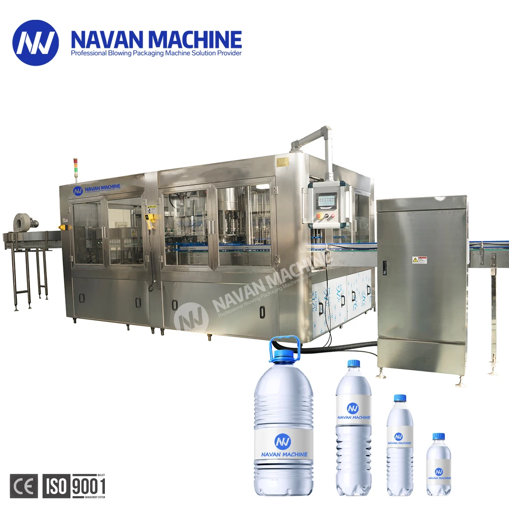 Complete Drinking Water PET Bottle Filling Machine Line Pure Water Bottling Plant / Production Line
