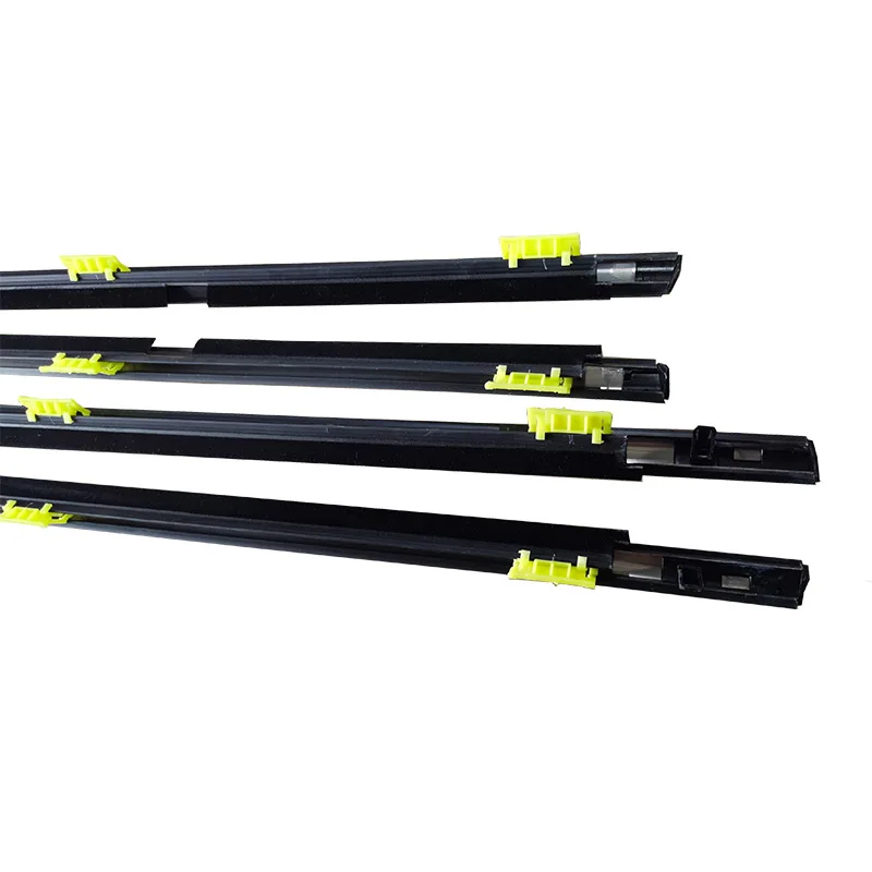 4-Piece Window Weatherstrip Seal Set For Honda CR-V 2007-2011 - Front & Rear Door Trim - OEM# 72450-SWA-A01