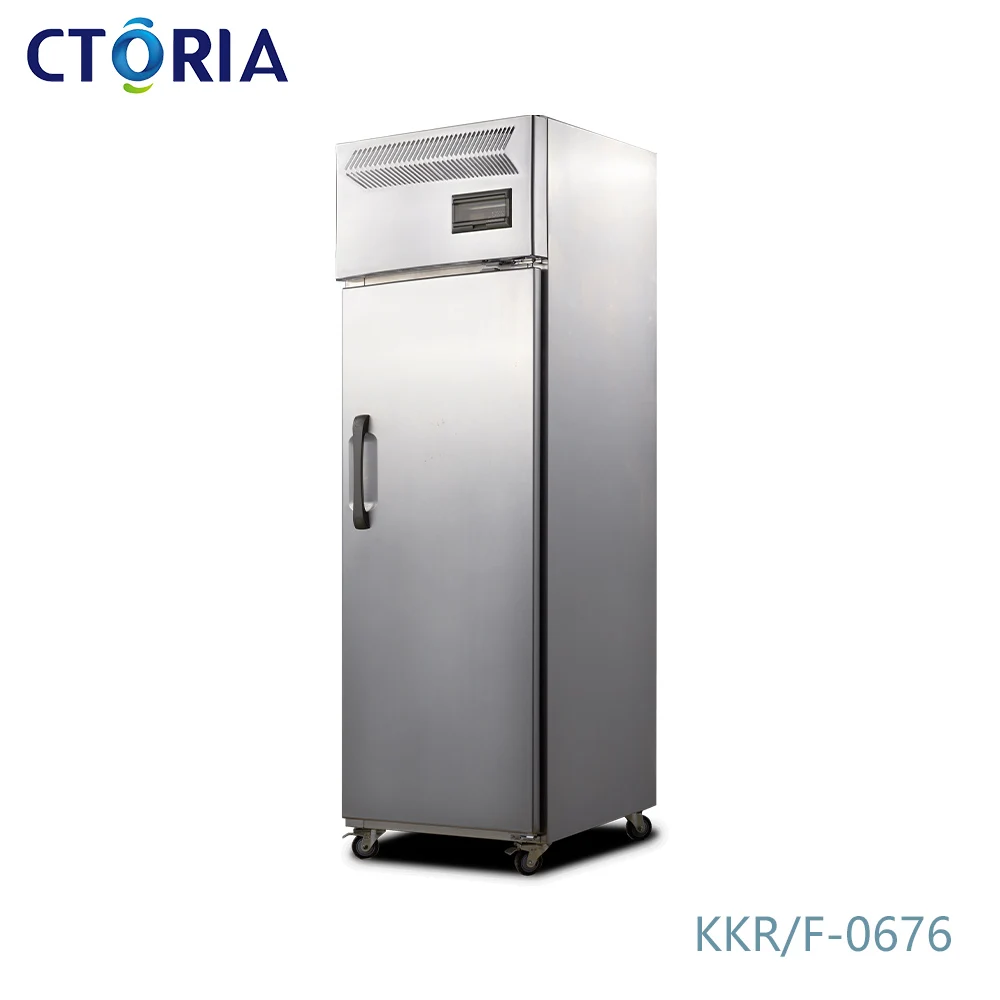 Automatic Global Recruitment Agent CTORIA Commercial Upright Deep Freezer Glass Door Refrigerator
