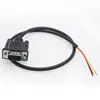 DB9 Female to 3 Wire Open End Cable, 1M