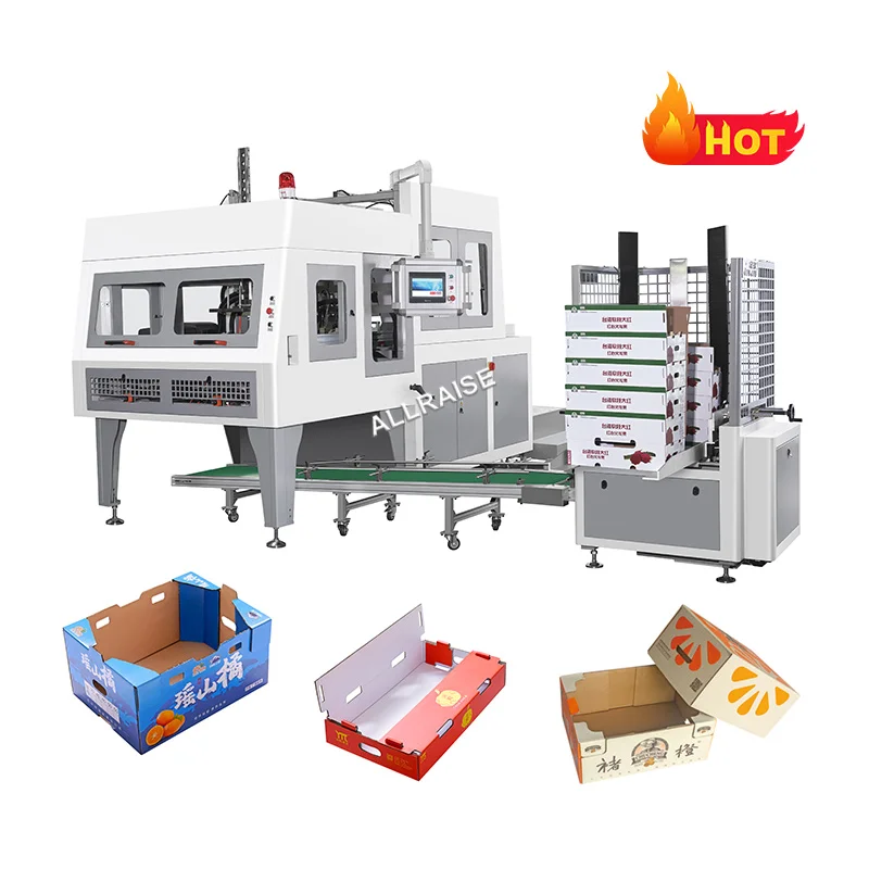 Automatic Corrugated Carton Box Forming Machine - Allraise