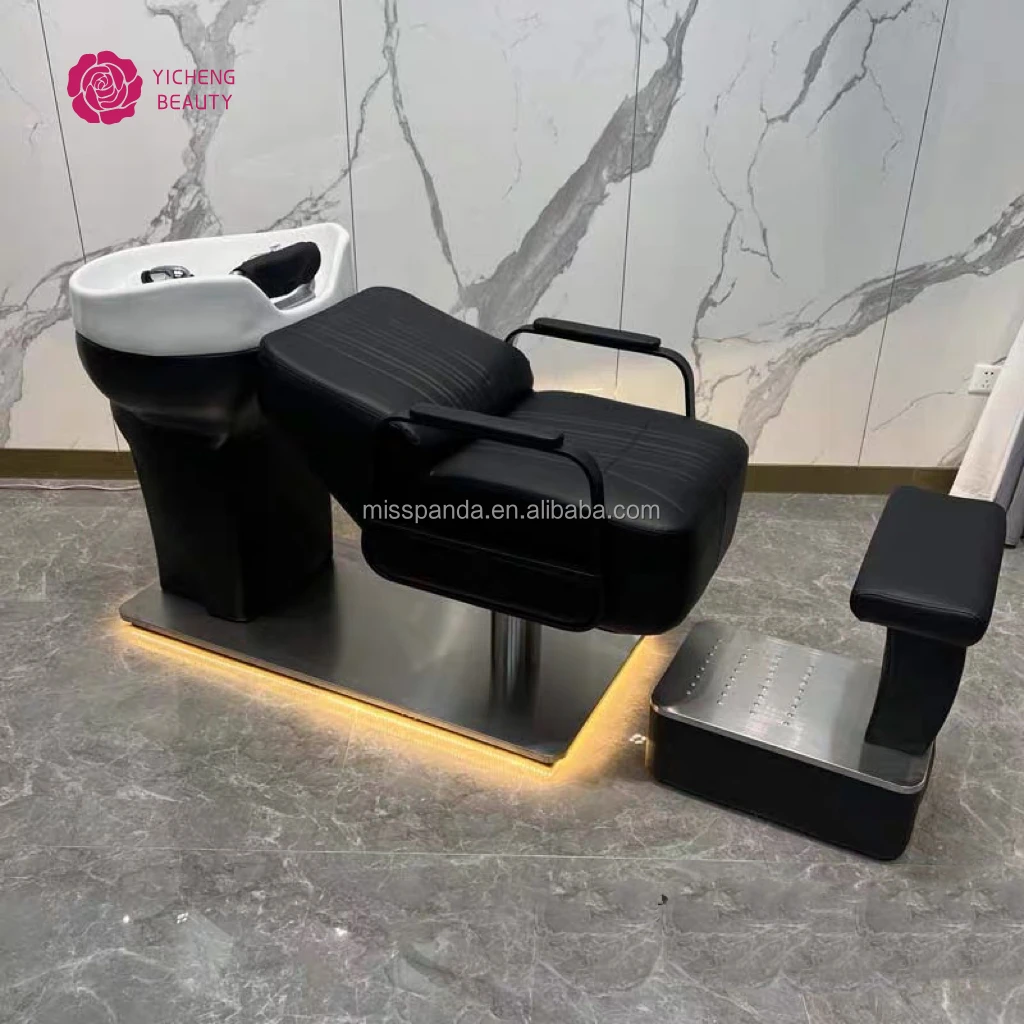 Yicheng Beauty Head Spa Bed Modern Shampoo Bowl Bed Shampoo Bowl Backwash Unit With Many Colors