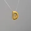 Gold-D (ciondolo singolo senza collana)