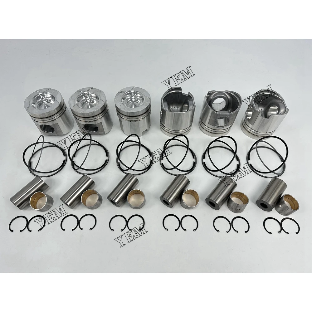 For Komatsu 6D125 Piston Rings Set Repair Parts Engine Replacement Parts 3