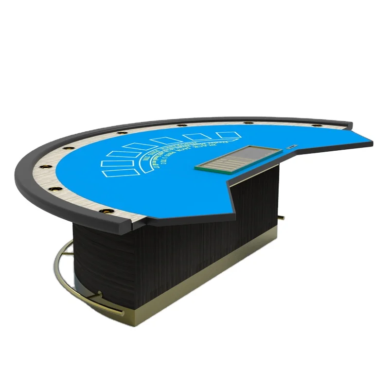 Деревянный покерный стол для казино YH оптом набор покерных столов Delux