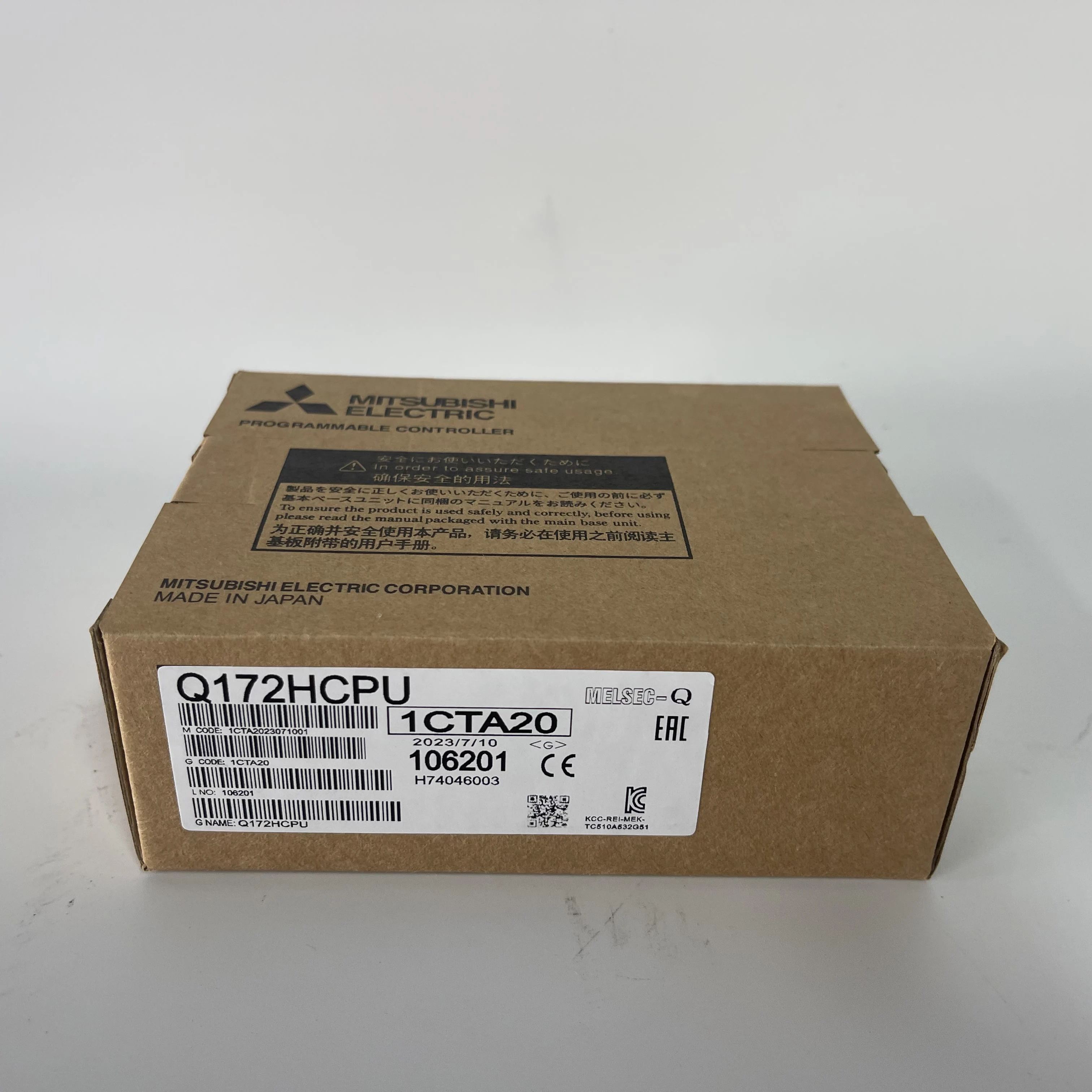 Mitsubishi MELSEC-Q Series CPU Unit Q172HCPU Mitsubishi MELSEC-Q Series CPU Unit Q172HCPU