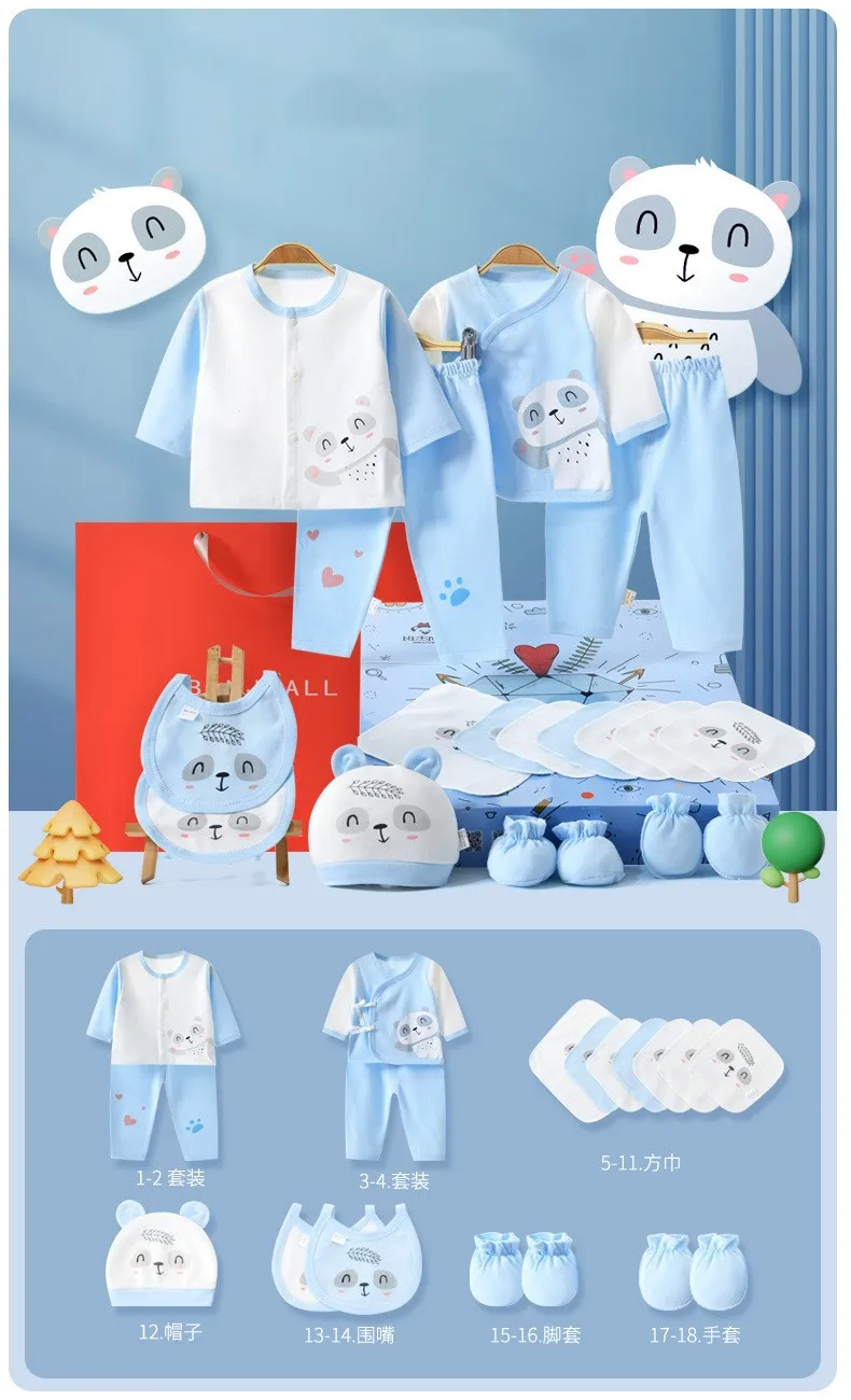 Clearance Sale Baby Clothing Sets Newborn Clothes Summer 100 Cotton Baby Gift Set Clothing