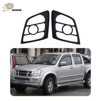 ABS Material 4x4 Body Part Head Light Cover Tail Light Cover Fog Light Deflector Tailgate Trim For Isuzu D-max Dmax 2002-2012