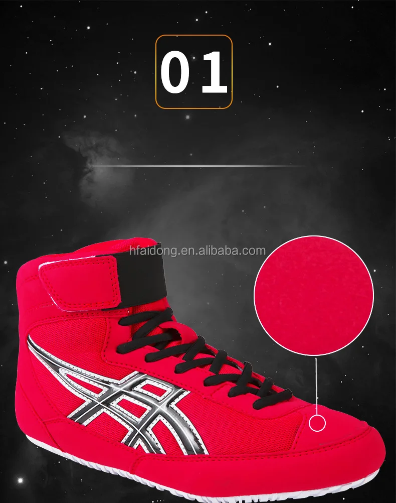 Custom Made Professional Manufacturers Oem Gym Boxing Shoes Boots For