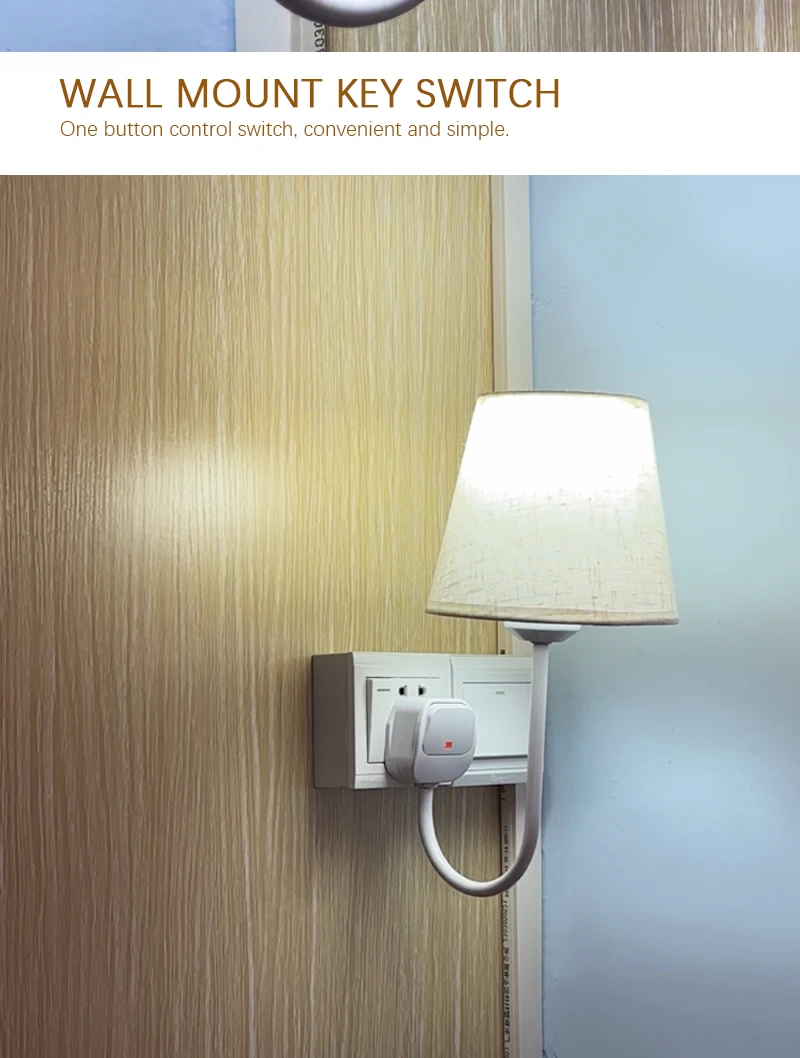 Modern Scandinavian Hotel Bedside Night Light High Quality Indoor