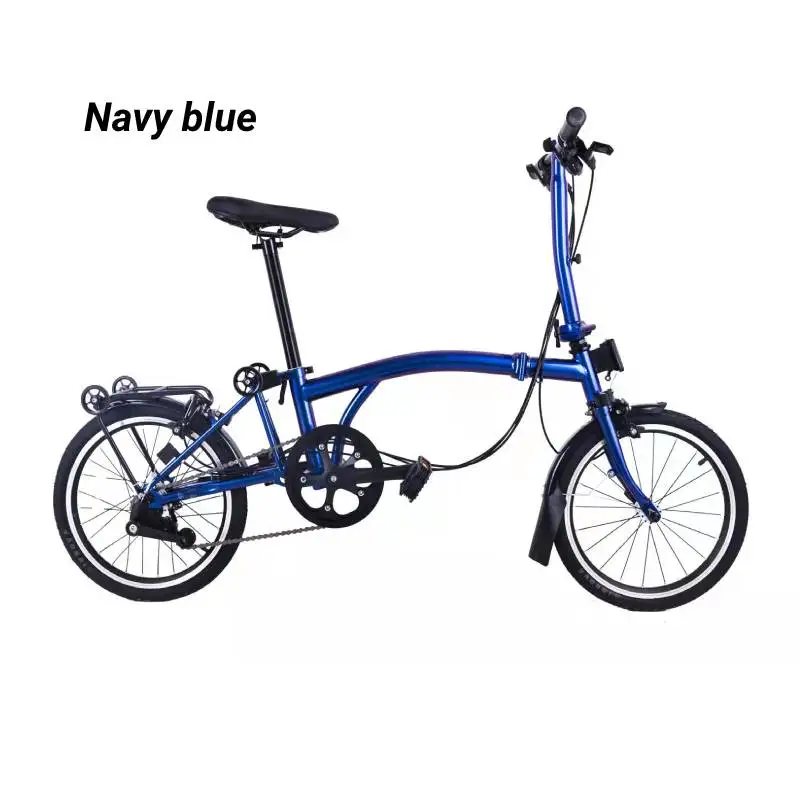 EWIG Hot Sale Foldable Bike New Arrival 6 Speed 16 Inch Carbon Steel Folding Bike Bicycle