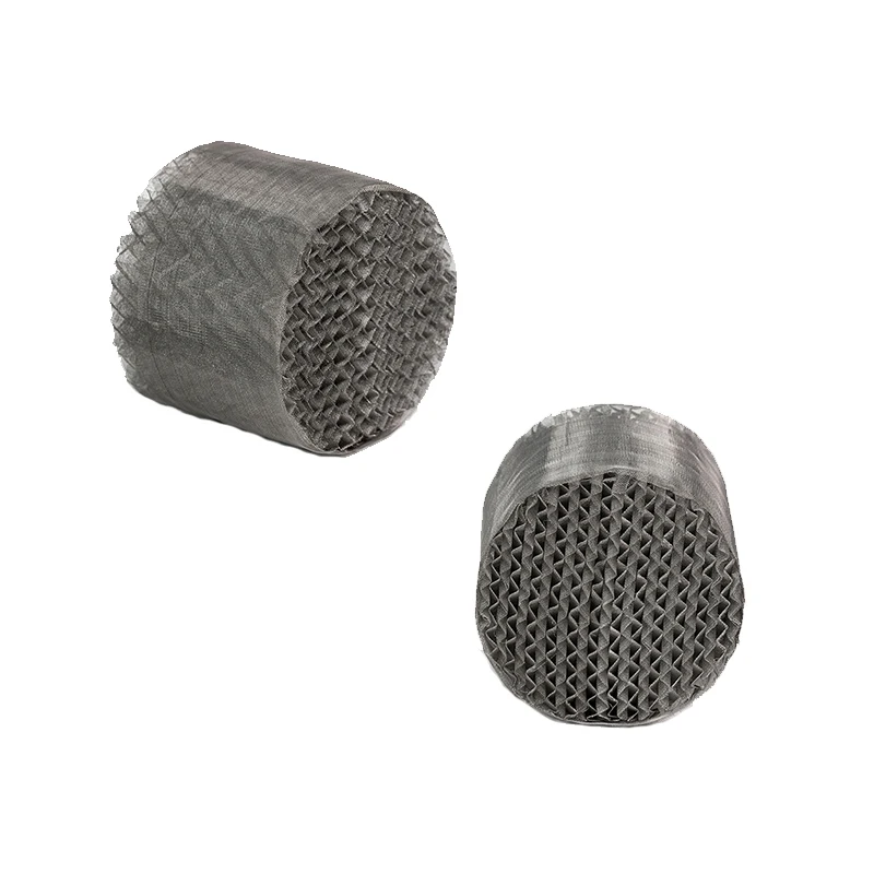 Metal Wire Gauze Packing Structured Packing Stainless Steel Metal Wire Mesh Corrugated Packing
