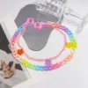 Flower-shaped trouser chain