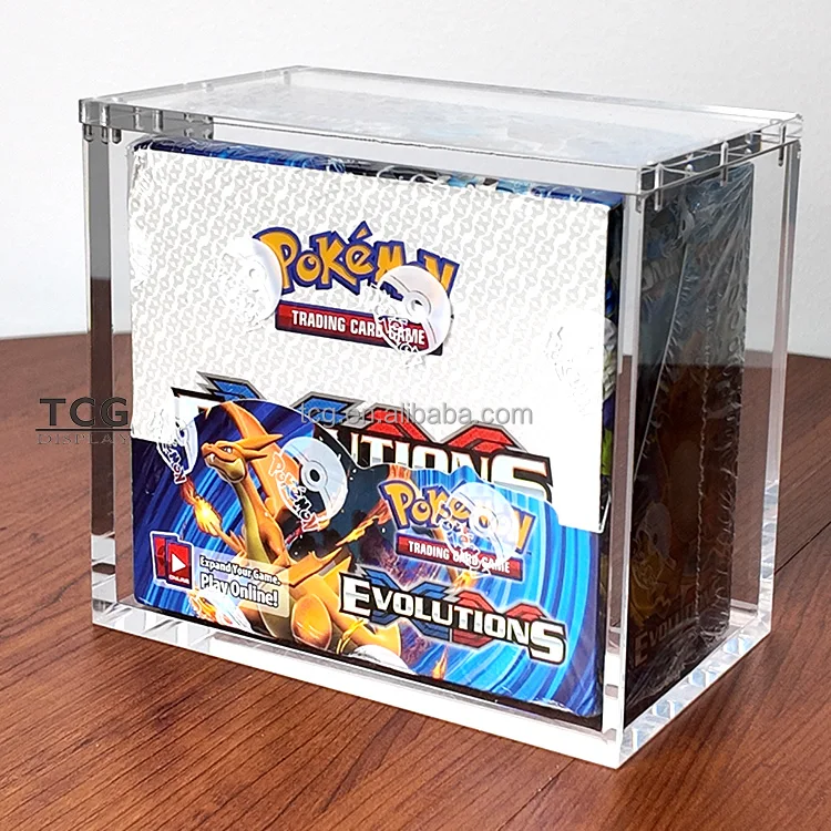 Wholesale Acrylic English Pokemon 1ST Edition Wotc Fossil Booster Box