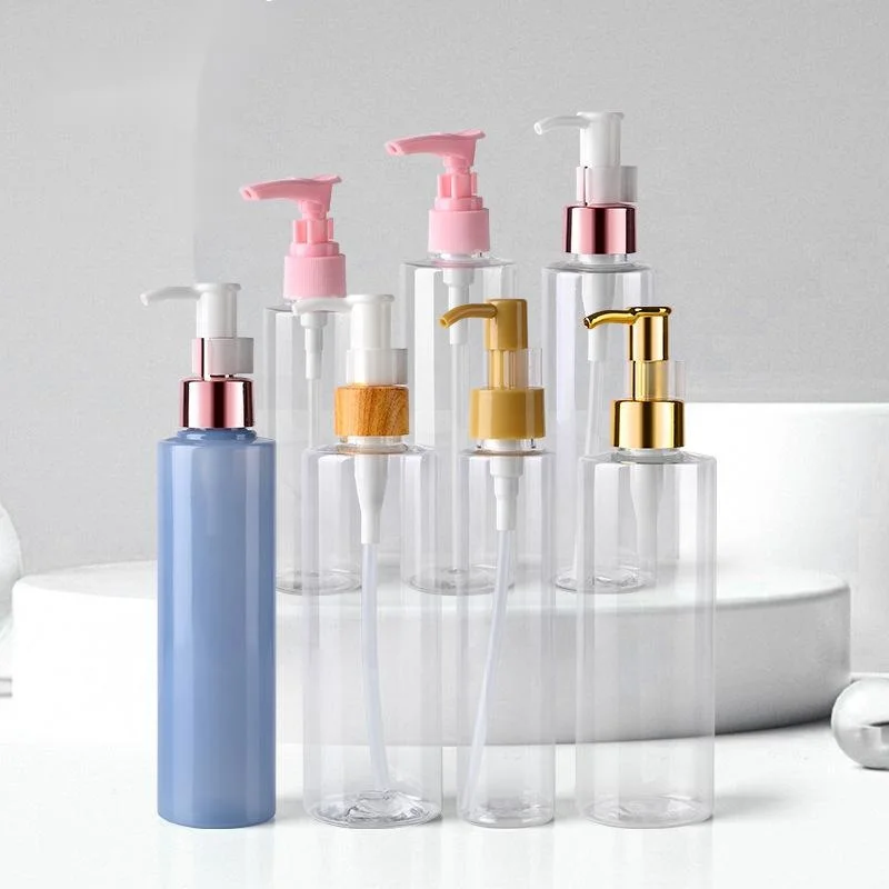 Пластиковая пустая бутылка для жидкого шампуня геля душа дезинфицирующего средства рук 150 мл 250