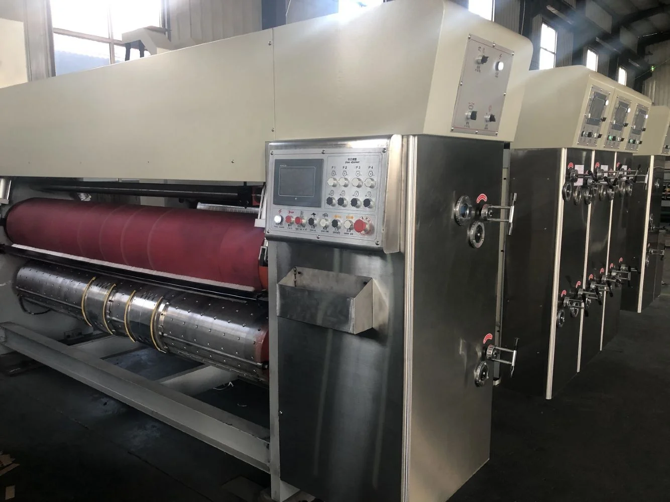 Flexo Printer Machine Flexo Printer Slotter Die Cutting Machine Automatic Flexo Printer Slotting Machine