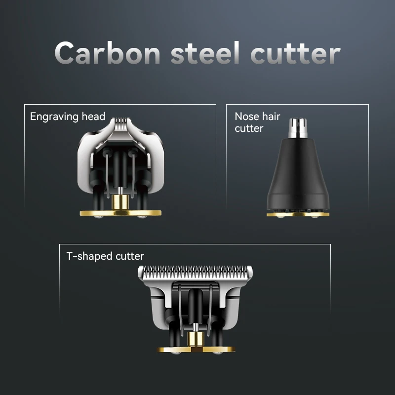 New Modern Simple Style 3 in 1 Fast Charging Men Professional Electric Hair Clippers