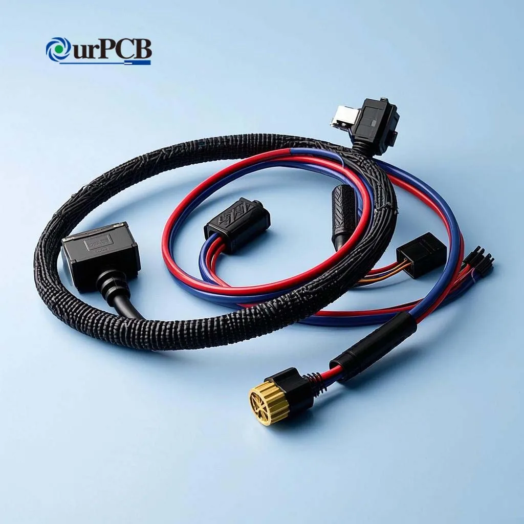Customized Automobile Wire Harness Connector Multi Wiring Harness Auto Electrical Car Oem Odm Wire Harness Cable Assembly