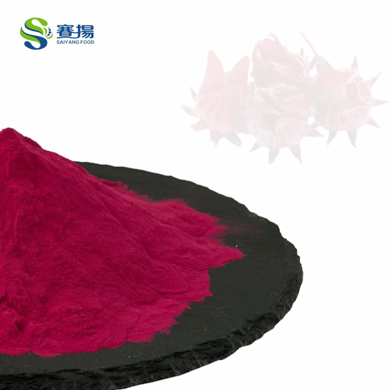 ISO Factory Supply Natural Roselle Extract Powder Roselle Powder