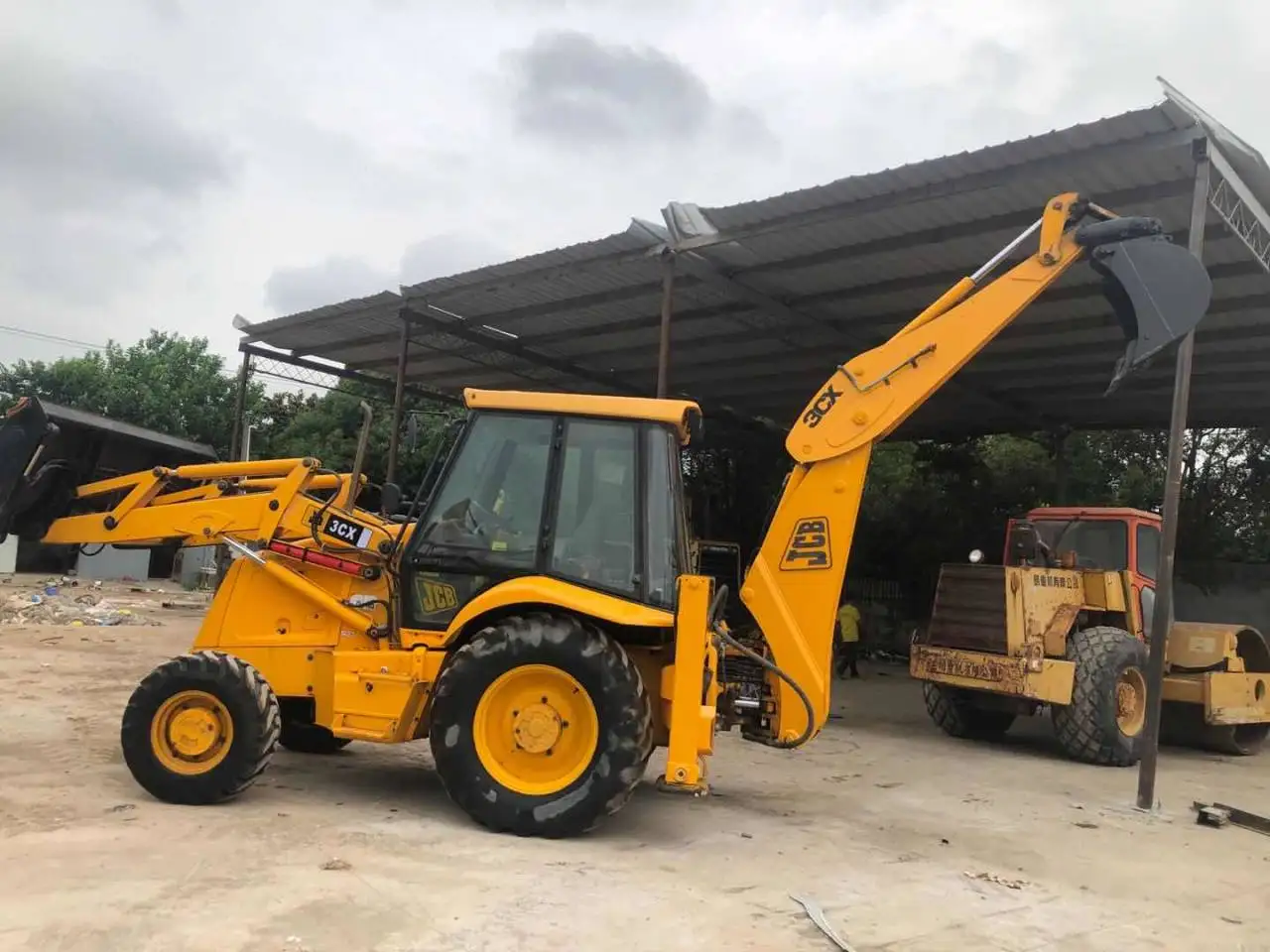 Used Backhoe Loader JCB 3CX/4CX Used/second Hand Original Cheap Backhoe Front Loader in Good Condition