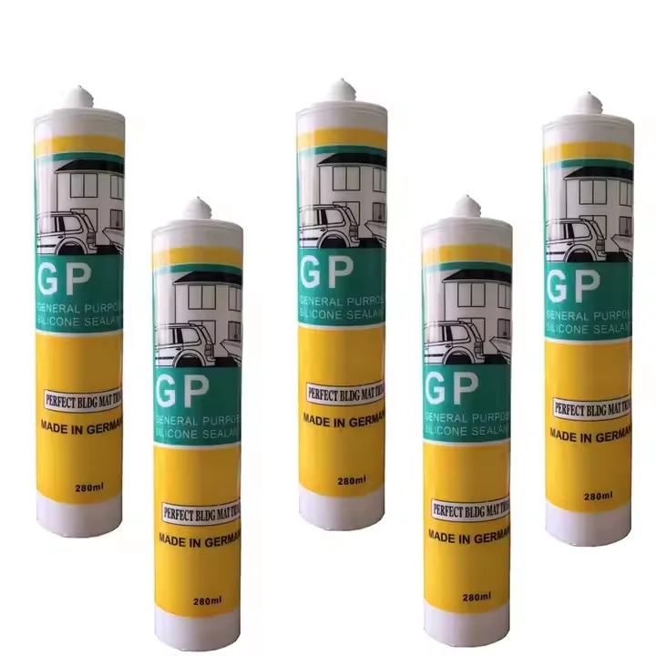 Free Sample GP clear Silicone Adhesive Sealant
