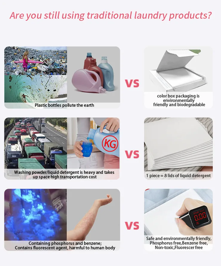 Best Quality Baby Detergent Laundry Detergent Concentrate Tablets