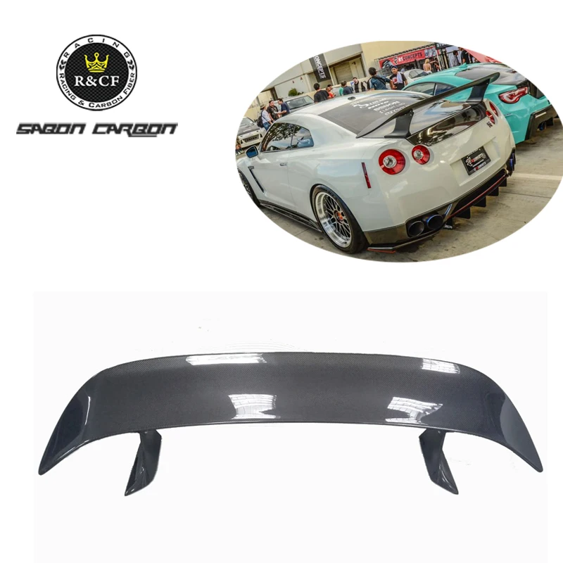 08-15 GTR R35 リアスポイラー GTウイング ESPスタイル カーボン