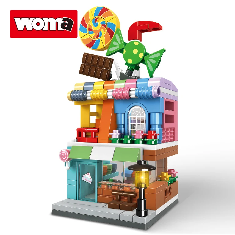 WOMA 11822 Juego De Bloques De Construcción De 473 Piezas – Ladrillos De Plástico ABS Compatibles, Creatividad Sin Límites Para +6 Años