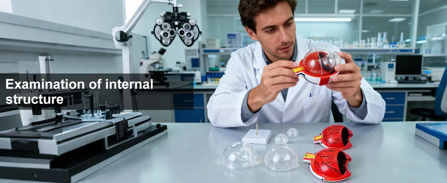 Anatomical Eye Model TB-01 for Ophthalmic Training and Demonstration Innovue Opto Brand Abs Material 1 Year Warranty