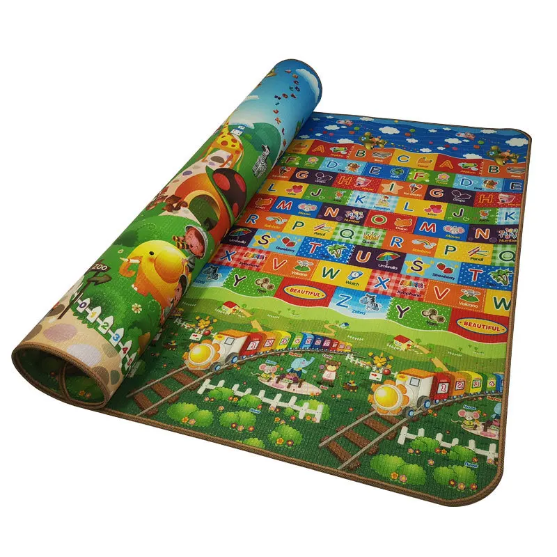 Alfombra de juego para bebé, tapetes de juego de espuma suave para suelo, tapetes de juego impermeables, tapete para gatear para interior y exterior