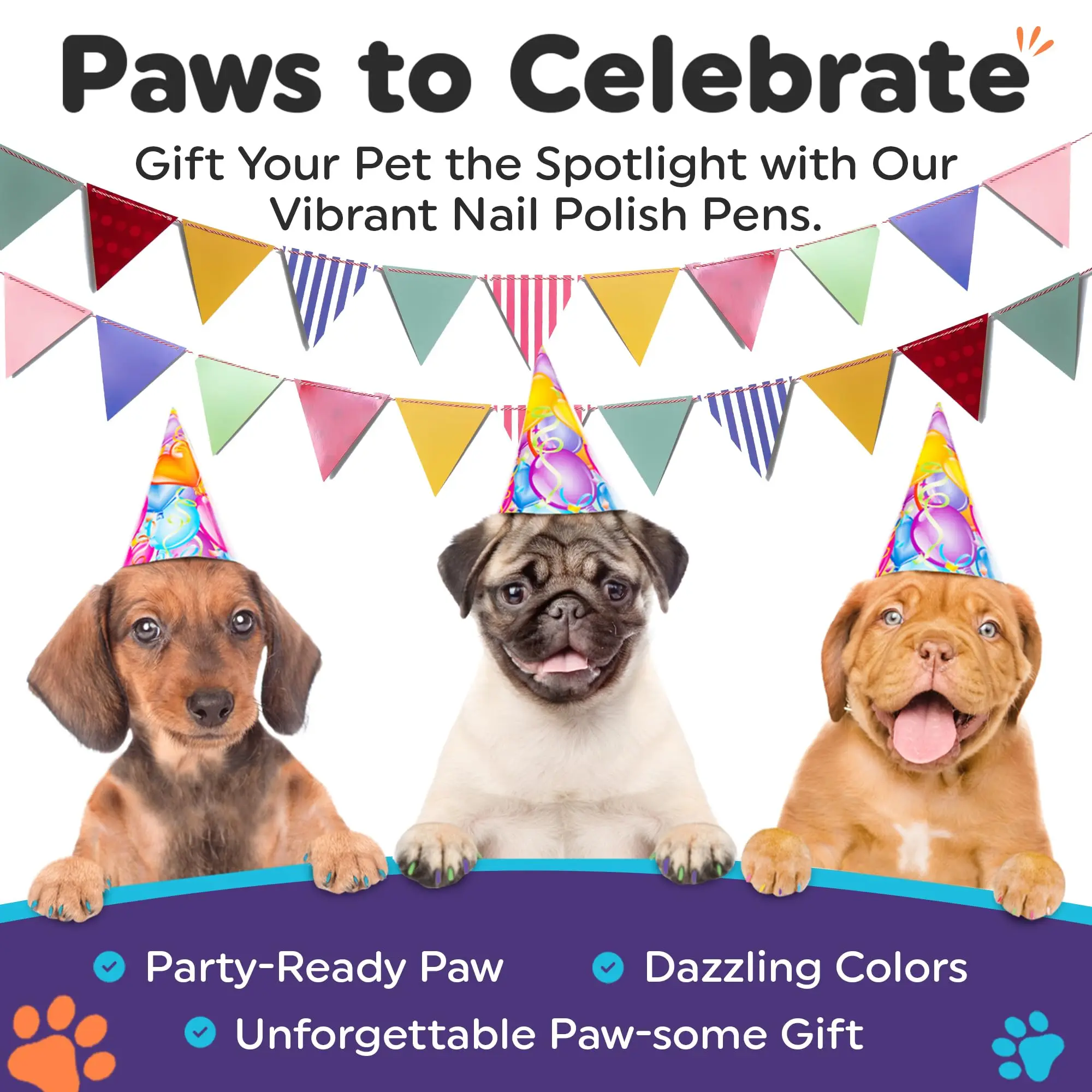 15 Colors Easy Application Dog Safe Nail Polish,Fast Dry Pet Nail Polish For Dogs Or Cats Buy