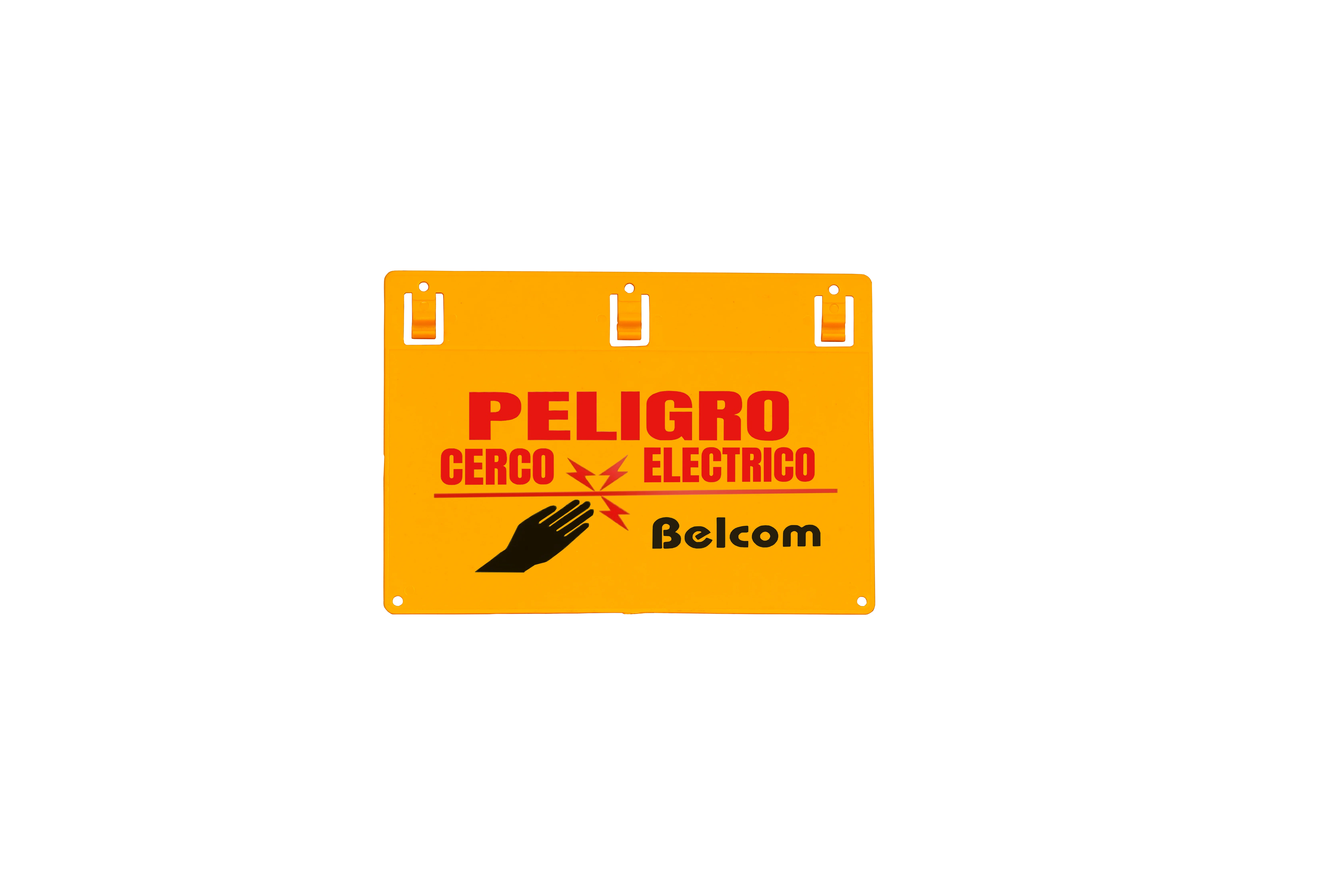 Lydite Yellow Customized Warning Sign for Electric Fence Energizer