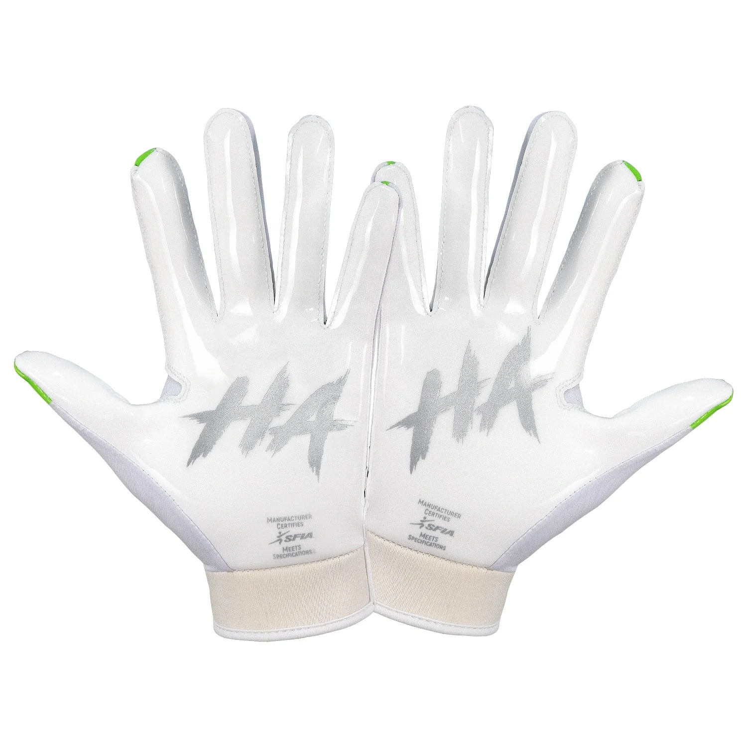 Custom Joker Design Anti-slip Football Receiver Gloves For Youth