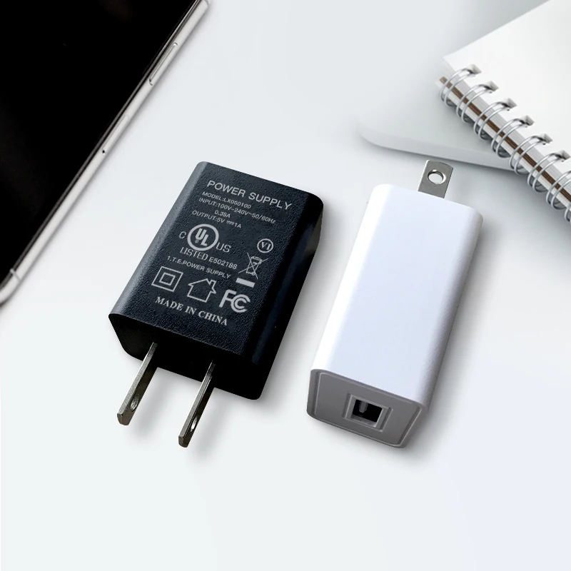 HECHOBO 5 Вт Настенный 5 в 1 А usb адаптер питания с американской вилкой и UL FCC Утвержденный для мобильных телефонов LX050100
