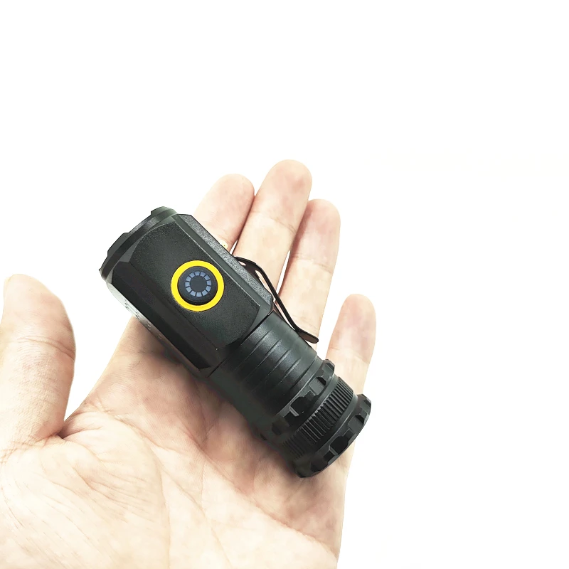 High Power 3LED Flashlight USB Rechargeable P70 Searching Torch Lantern Flashlight Xhp50 Flashlights