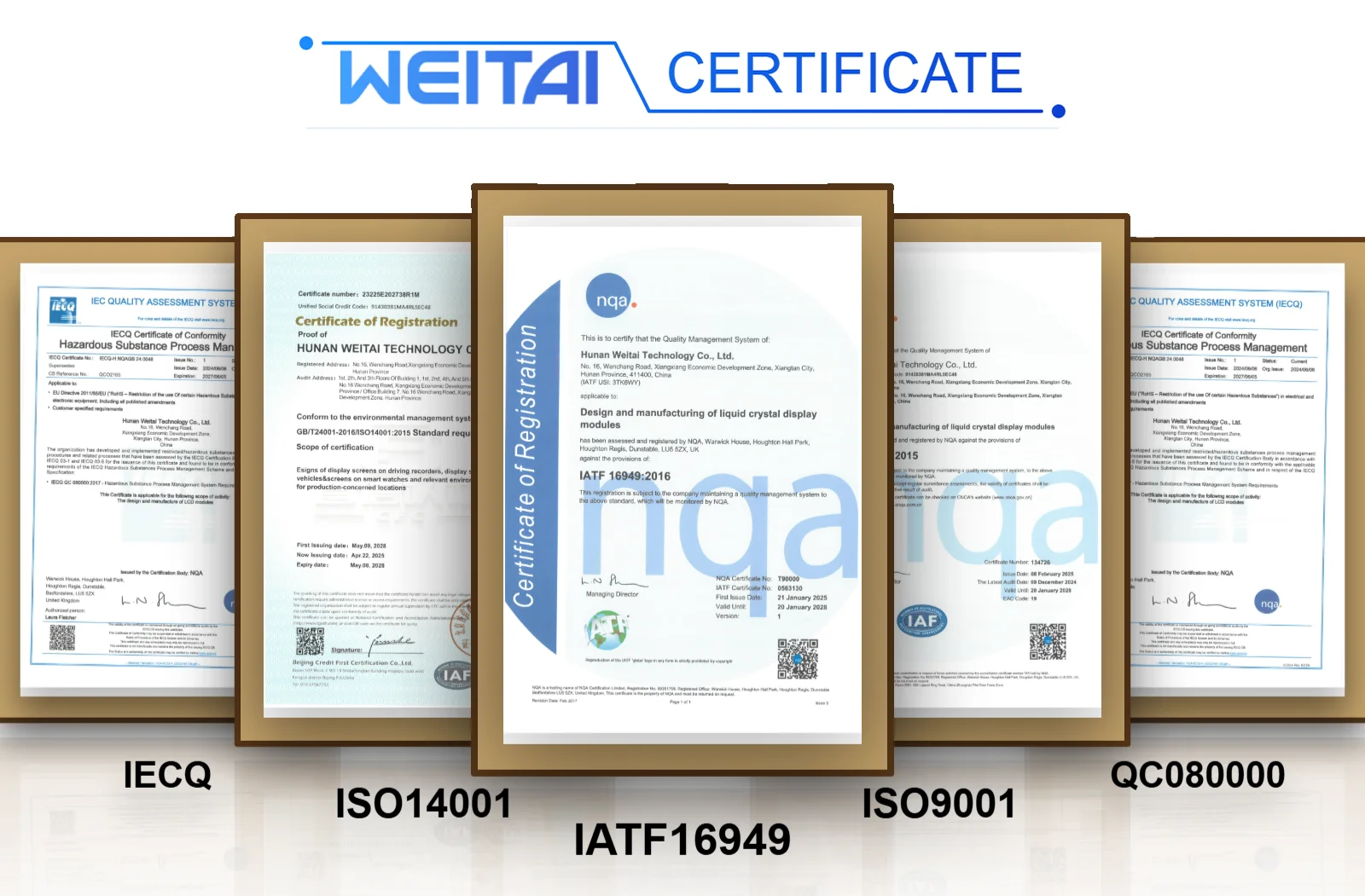 WEITAI 9.16 Inch IPS TFT LCD Module 462x1920 Resolution 400 Cd/m Brightness 4-Lane MIPI Interface LED Backlight Smart Home manufacture