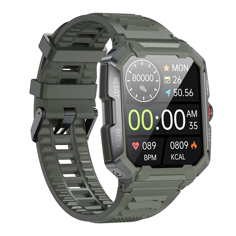 1.85inch 400mah Big Battery Sports Smart Watch Ak47 With 100+ Sports ...