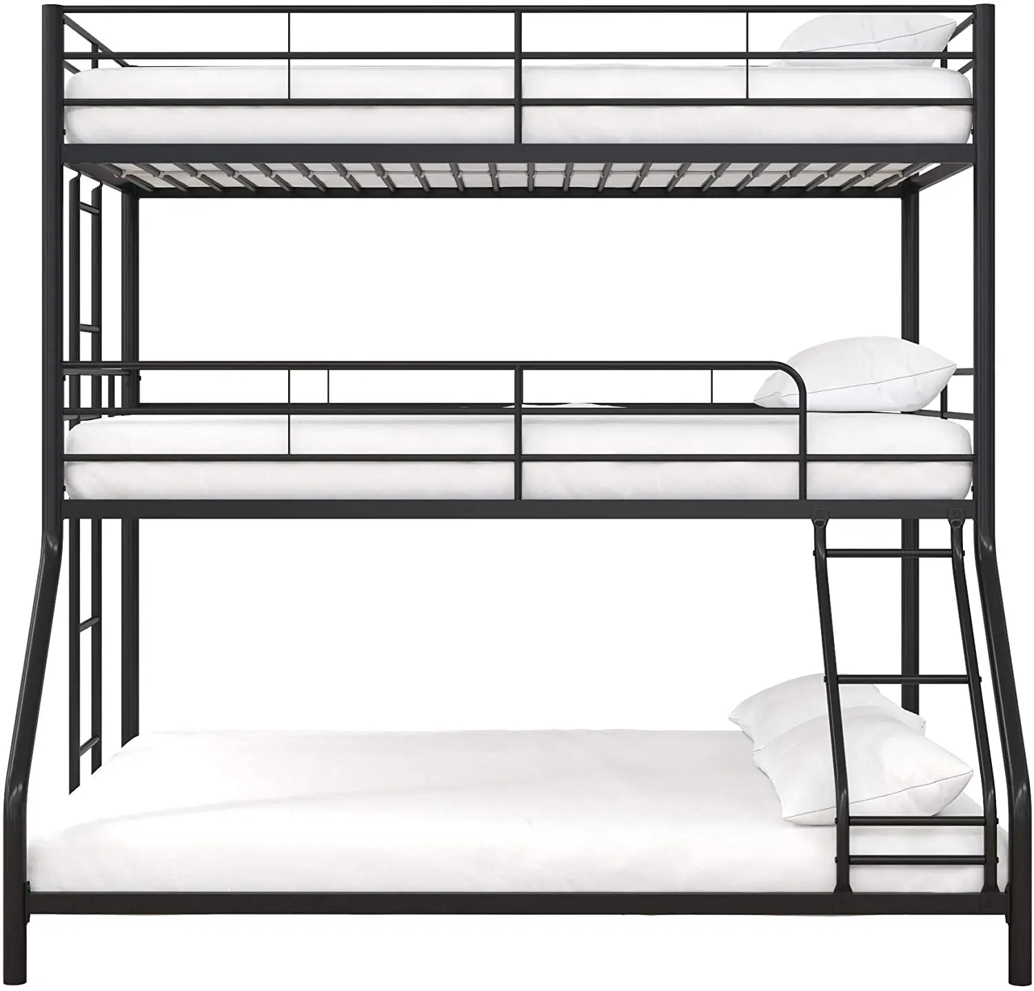 Triper Decker Beds Strong Three Layer Triple Metal Bunk Bed Bunk Beds for Triplets
