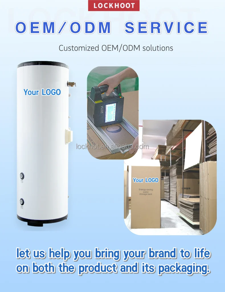 400L Buffer Water Tank for Hot Solar Water RV Household Air Source Heat Pump R290 Battery for Hotels Outdoor Applications