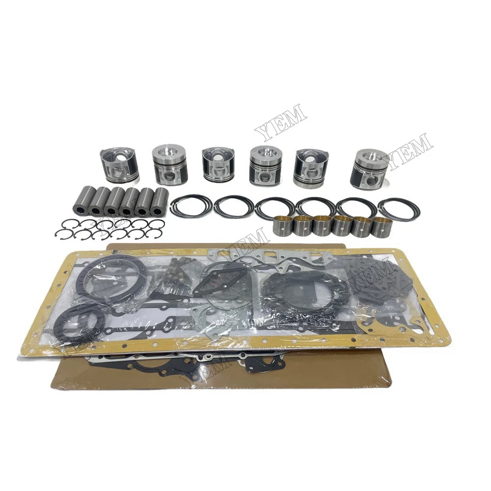 Engine Rebuilding Kit With Cylinder Gaskets Piston Rings Compatible for Caterpillar 3066 Universal Engine Parts 2