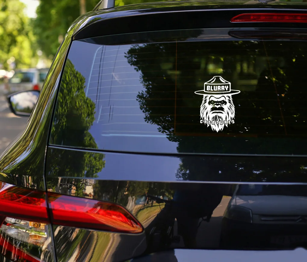 UV Resistant Custom Decal Car Die Cut Logo Transfer Stickers Bumper ...