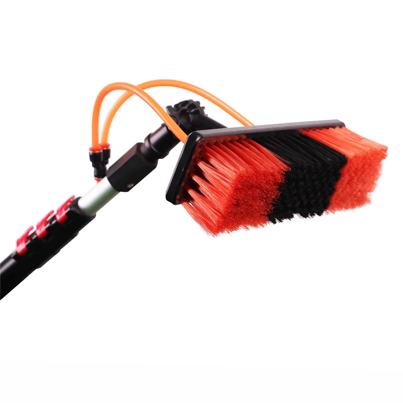 Extentool 9m Telescopic Water Fed Poles Brush for Solar Panel Wash Cleaning System Equipment